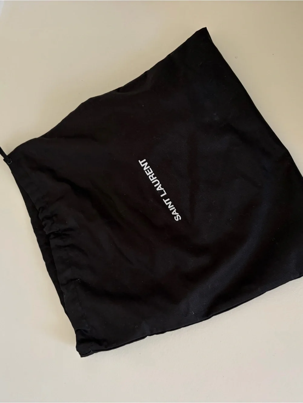 Saint Laurent Black Leather Belt with Gold YSL Logo (Cassandre extra thin)